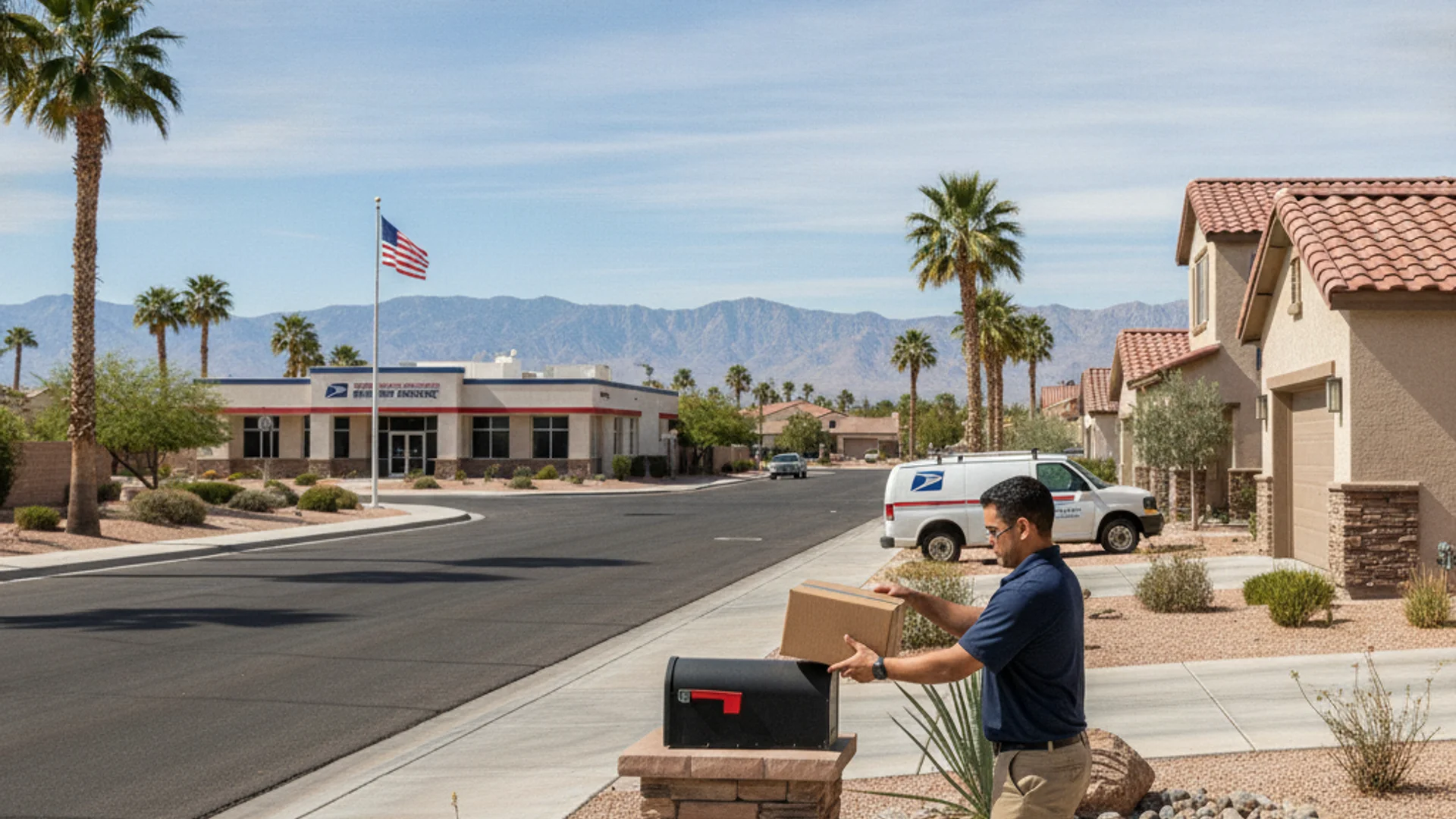 Near United States Postal Service, Las Vegas NV