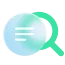 Magnifying glass symbolizing focus and clarity in local SEO strategies for business growth and online visibility.