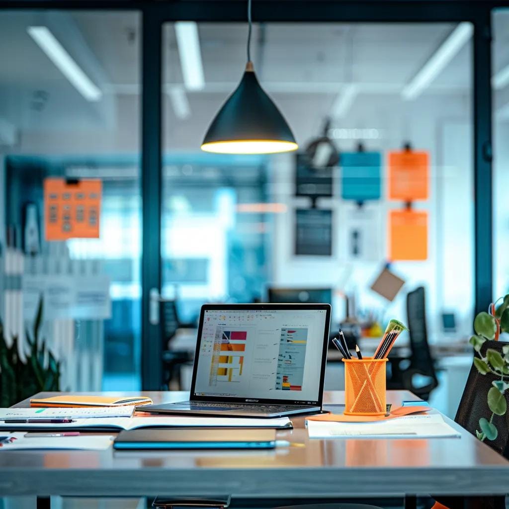 How to Sell Web Design Services | Step-by-Step Guide - a sleek modern office workspace 3aa89154 fceb7adb 6e97 4c74 82ba 246756454044 1 a sleek modern office workspace 3aa89154 fceb7adb 6e97 4c74 82ba 246756454044 1